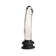 Pleasure Crystals 7.6-Inch Glass Dildo