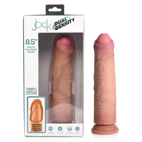 Dildo de Silicona de Doble Densidad Jock Uncut