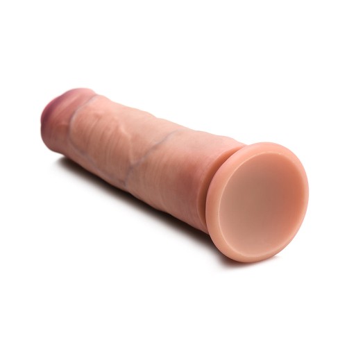 Jock Uncut Dual Density Silicone Dildo