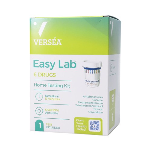 Prueba de Drogas de Abuso Versea Easy Lab 6 Paneles 1-Pack