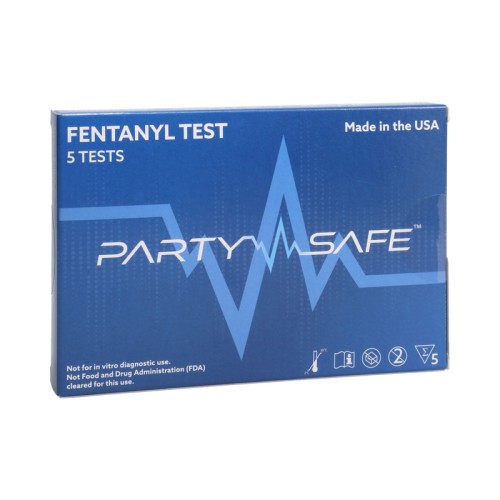 Tiras de Prueba de Fentanilo Party Safe Kit de 5 Pruebas