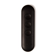 Je Joue Onyx Vibrating Butt Plug for Maximum Pleasure