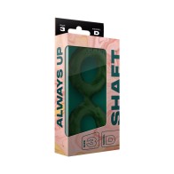 Shaft Model D Double C-Ring Green Size 3