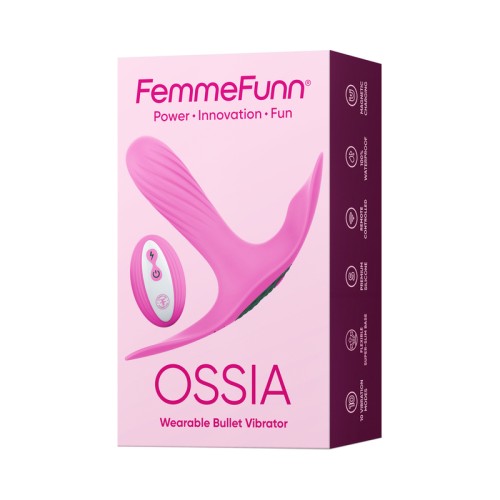 FemmeFunn Ossia Pink Remote-Controlled Bullet Vibrator