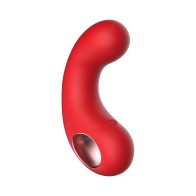 Vibrador Curvado Luv Inc Cv77 Rojo