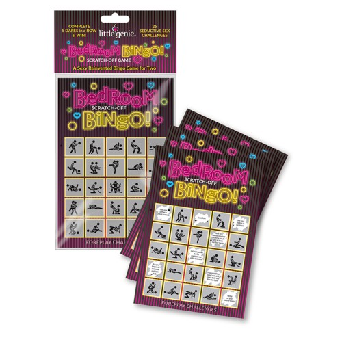 Bingo de la Habitación - Juego para Parejas de Juegos Previos y Sexo