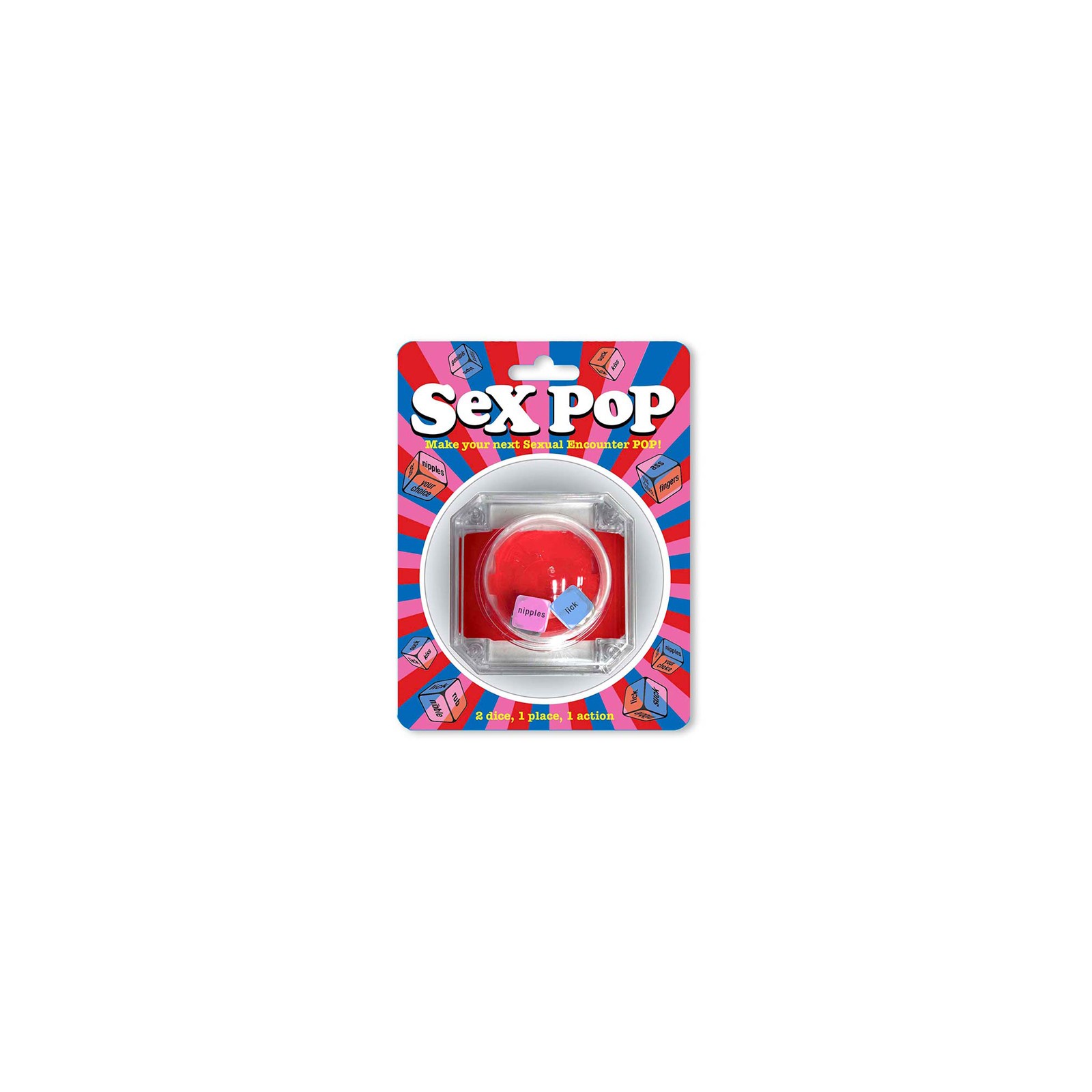 Sex Pop Popping Dice Game for Couples