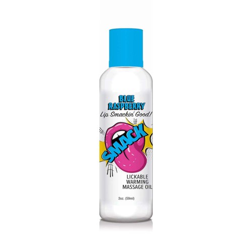 Aceite de Masaje Lickable Blue Raspberry 2 oz.