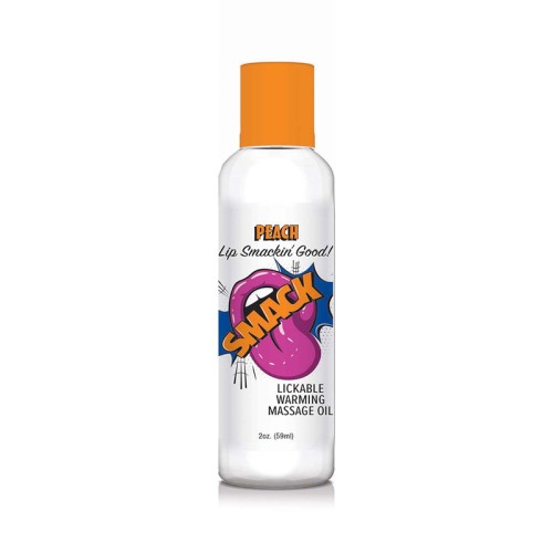 Aceite de Masaje Lickable Smack Durazno 2 oz.