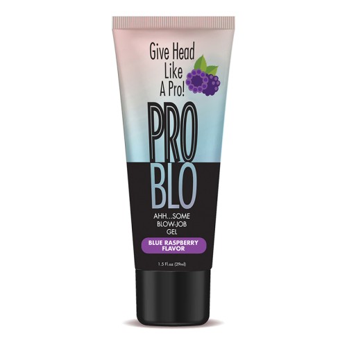 Pro Blo Gel de Placer Oral Sabor Frambuesa Azul