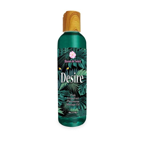 Desire Pheromone Massage Oil Pink Grapefruit