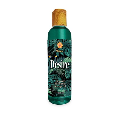 Desire Pheromone Massage Oil Tangerine - Intense Sensation