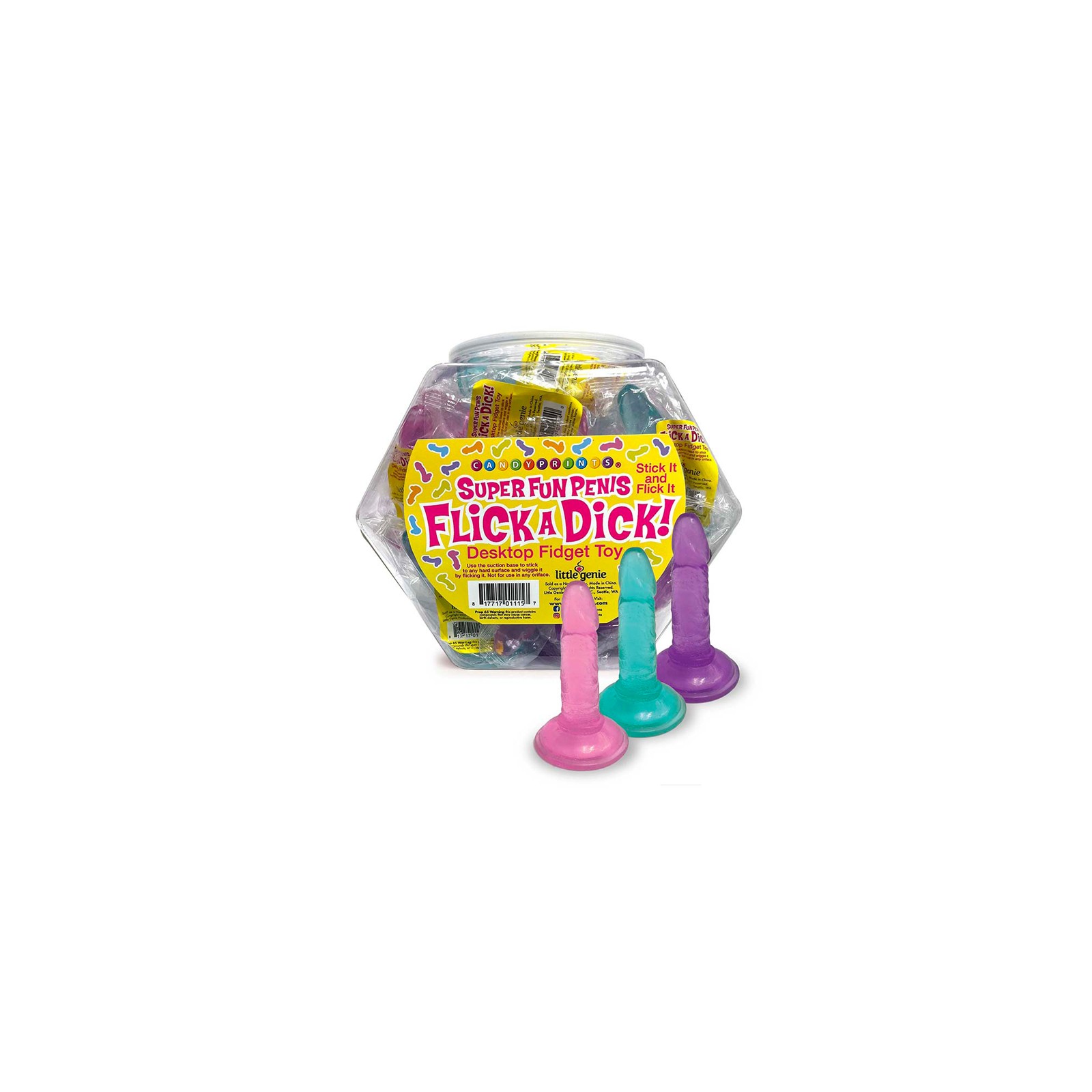 Flick A Dick 24-Piece Display - Fun Party Favors