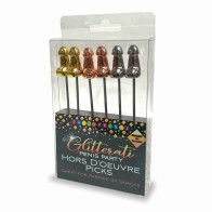 Glitterati 6-Piece Hor D'oeuvre's Picks Set