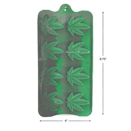 Molde de Silicona Cannabis para Chocolates