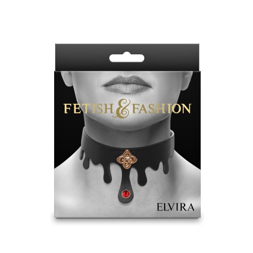 Fetish & Fashion Elvira Collar for Stylish Bondage