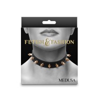 Collar Medusa Fetish & Fashion Negro