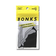 Bonks Black Magic Seamless Thong - Comfort and Style