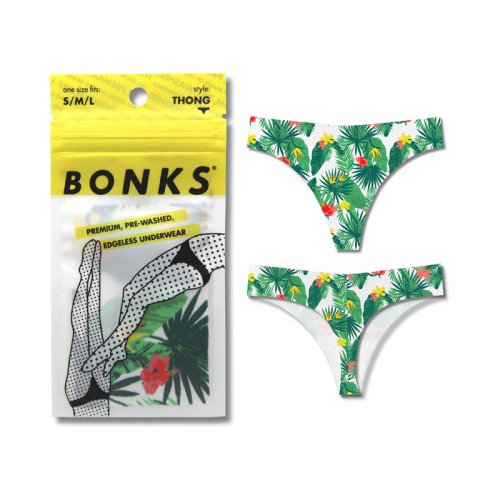 Thong Bonks Tropical Sin Costuras