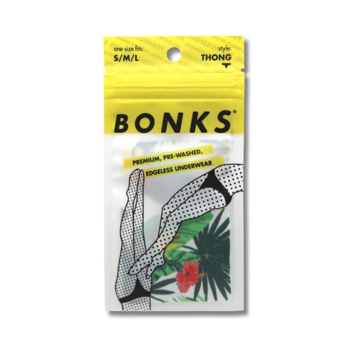 Thong Bonks Tropical Sin Costuras