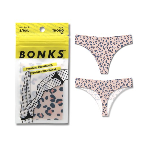 Bonks Cat's Out Of The Bag Seamless Thong