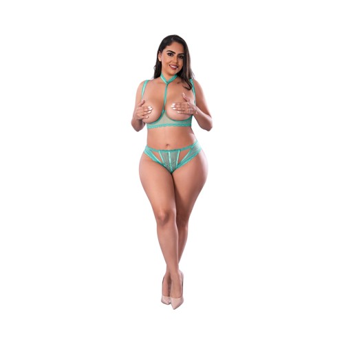 Conjunto de Sujetador y Panty sin Copas Magic Silk