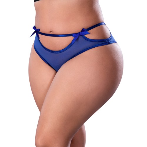 Magic Silk Cobalt Blue Cheeky Boy Short