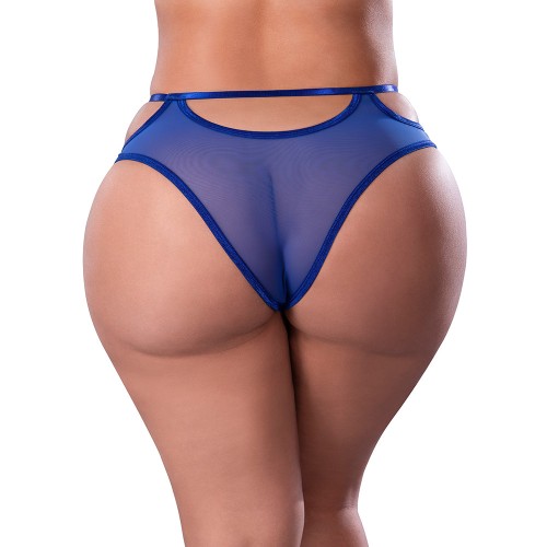 Short Cheeky Azul Cobalto de Magic Silk