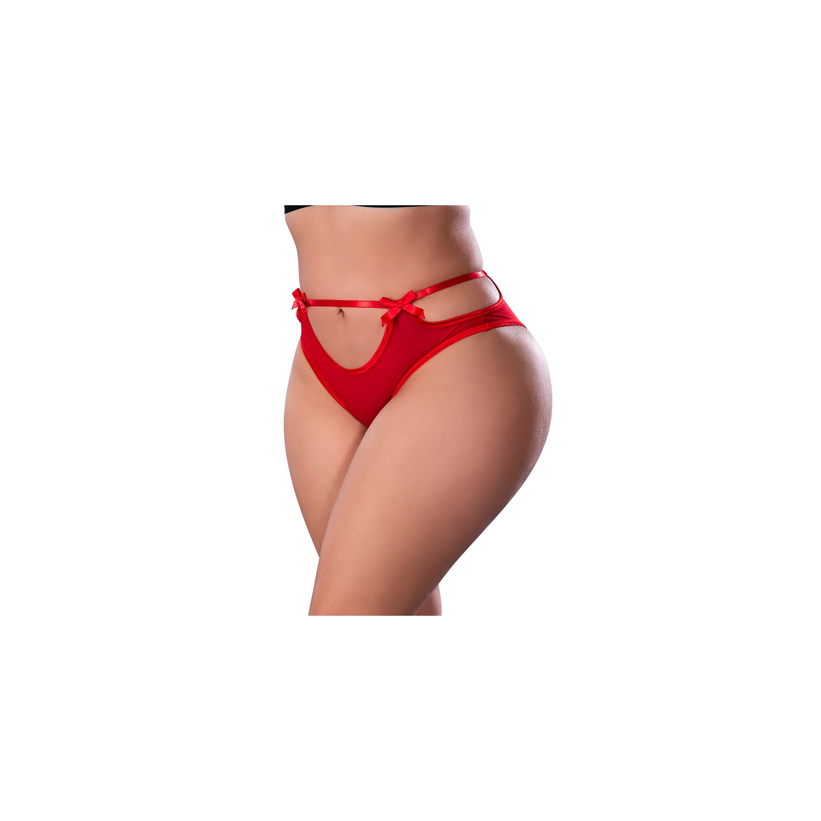 Pantalón Corto Cheeky Holidaze Magic Silk Rojo Talla Reina