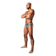 Male Power Thong Dirty Denim L/XL