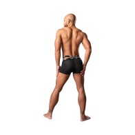 Short Strappy Pouch Amplifying de Male Power en Negro