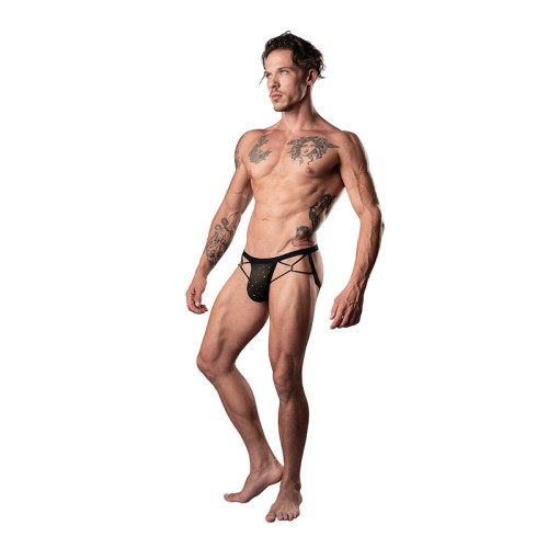 Jock Show Stopper Male Power de Punto Plateado L/XL