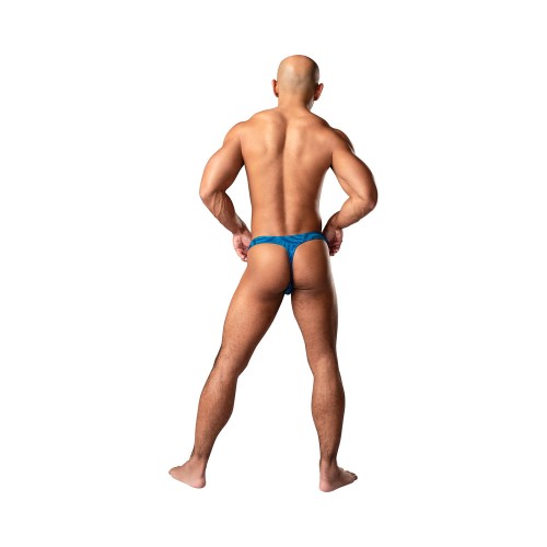 Male Power KaleiDickscope Bong Thong Sky Blue S/M