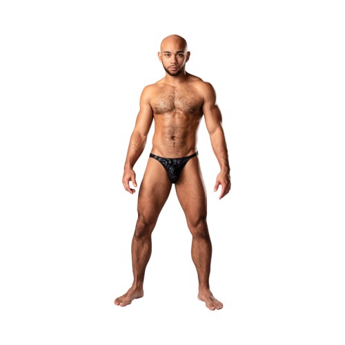 Male Power KaleiDickscope Bong Thong Negro L/XL