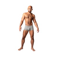 Mini Short Labyrinth Male Power Tejido Gris L