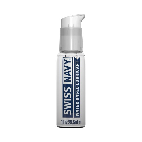 Lubricante a Base de Agua Swiss Navy 1 oz. - Fórmula Premium