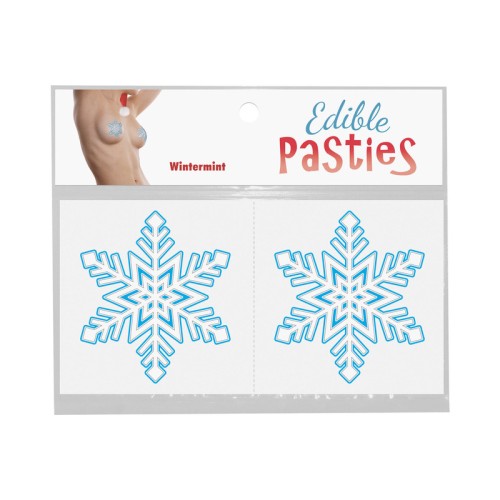 Snowflakes Edible Pasties Wintermint Flavor