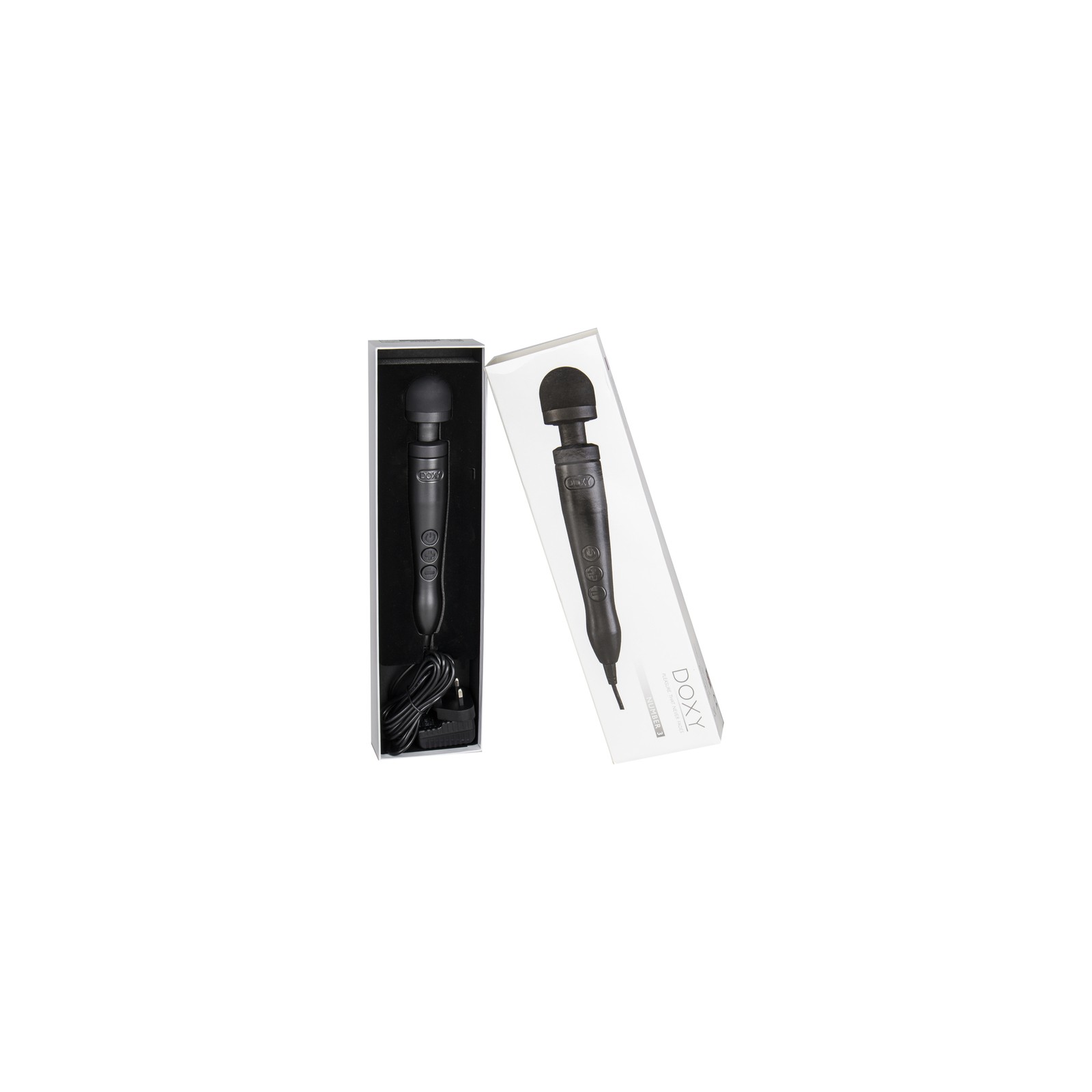 Doxy Die Cast Wand Powerful Massager Matte Black