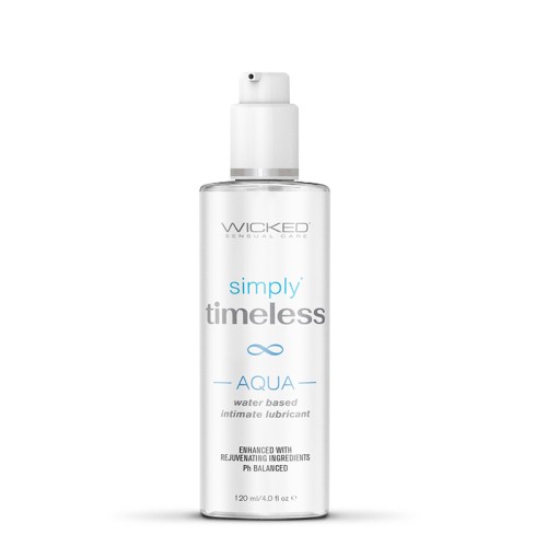 Wicked Simply Timeless Aqua 4 oz. Personal Lubricant