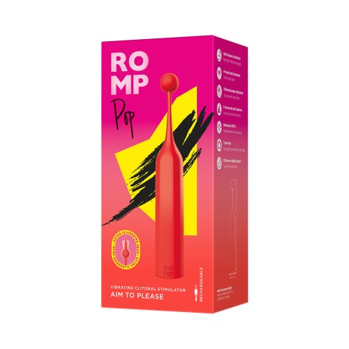 ROMP Pop Clitoral Stimulator with Interchangeable Heads