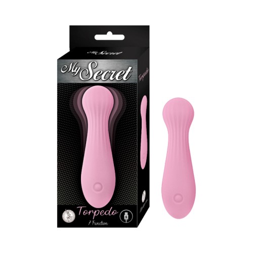 Vibrador My Secret Torpedo Rosa - Discreto y Potente