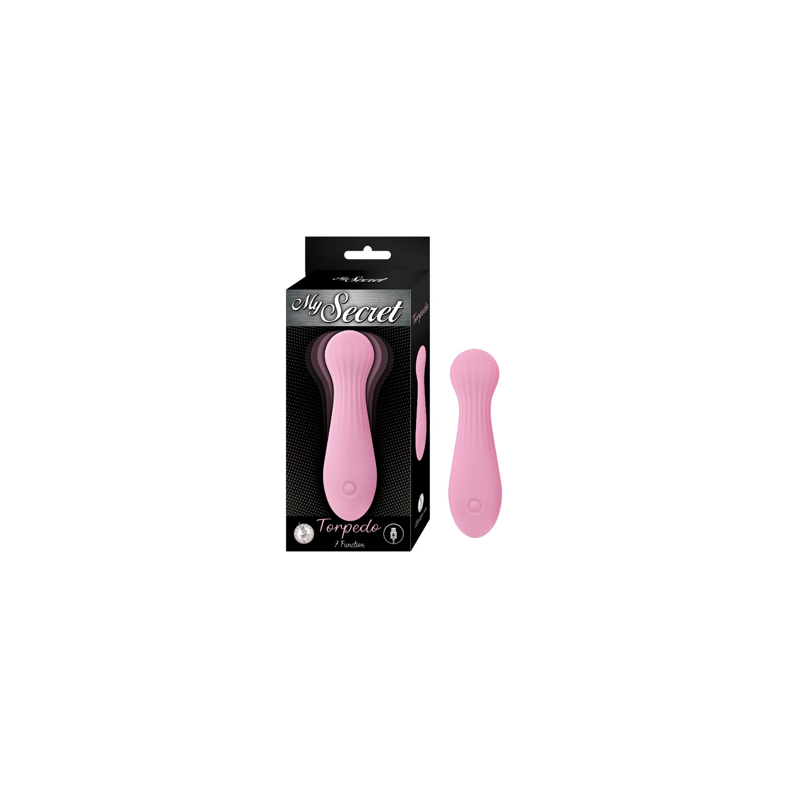 Vibrador My Secret Torpedo Rosa - Discreto y Potente