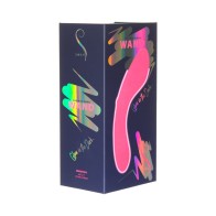 Swan Mini Wand Glow in the Dark Pink