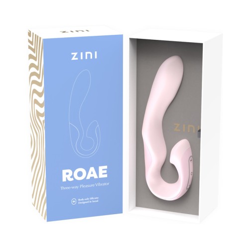 Vibrador Conejito Rosa Zini Roae Estimulación Definitiva