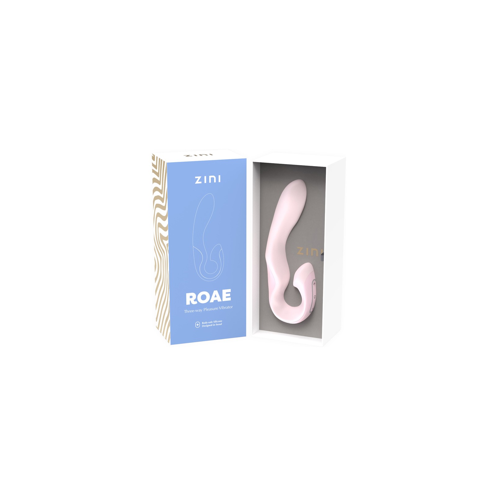 Vibrador Conejito Rosa Zini Roae Estimulación Definitiva