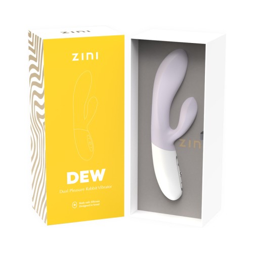 Vibrador Conejito de Placer Dual Zini Dew - Estimulación Sensacional