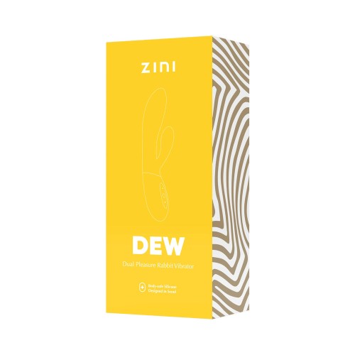 Zini Dew Dual Pleasure Rabbit Vibrator - Sensational Stimulation