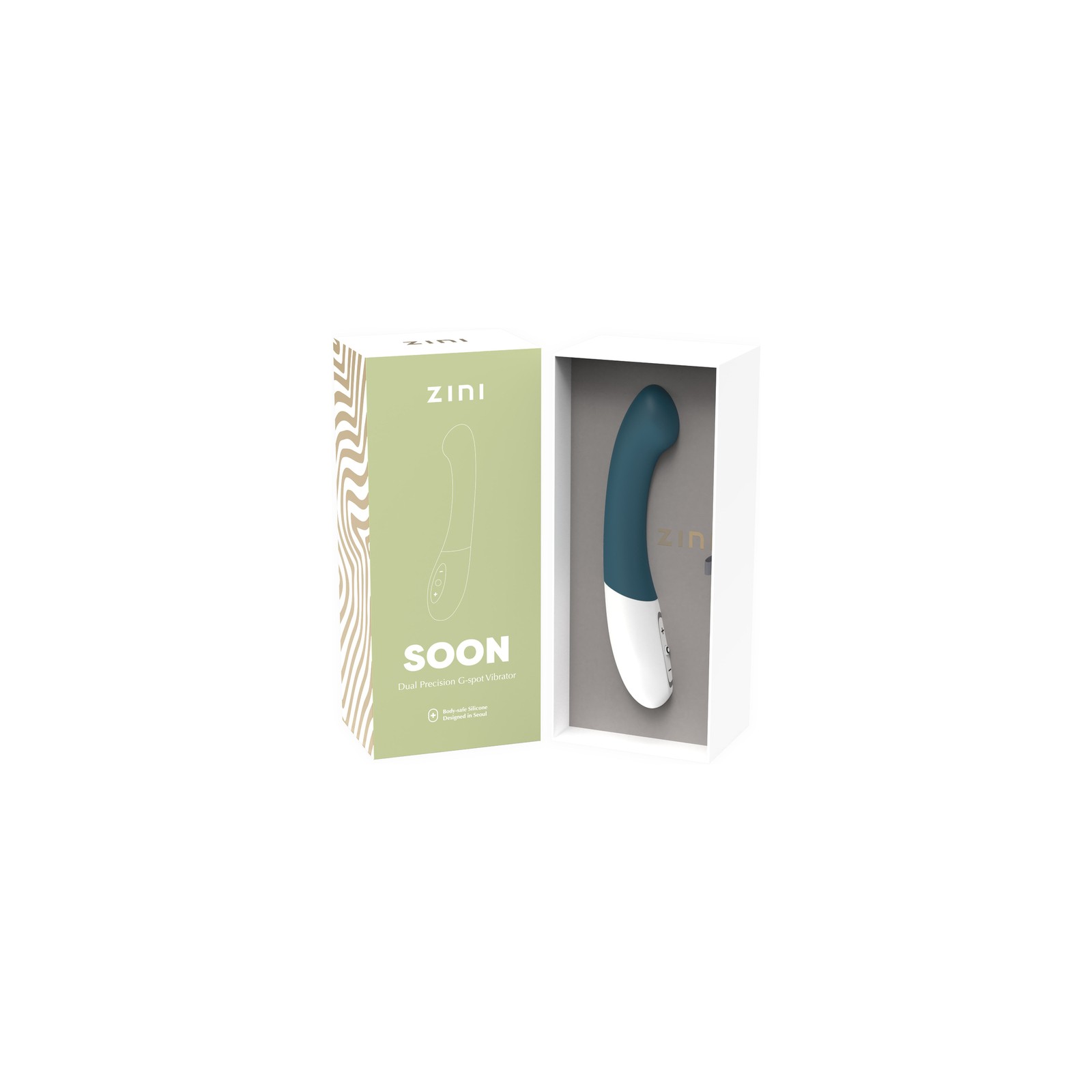 Zini Soon Dual Precision G-Spot Vibrator Blue