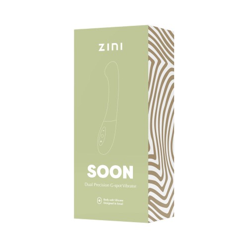 Zini Soon Vibrador Dual de Precisión para Punto G Azul