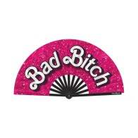 Bad Bitch Colorful Folding Hand Fan